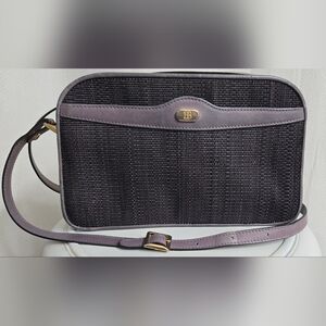 EUC Vintage Bally Purple Horse Hair Crossbody